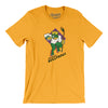 Anaheim Bullfrogs Roller Hockey Men/Unisex T-Shirt-Gold-Allegiant Goods Co. Vintage Sports Apparel