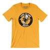 Long Island Ducks Hockey Men/Unisex T-Shirt-Gold-Allegiant Goods Co. Vintage Sports Apparel