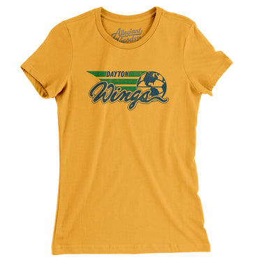 Dayton Wings Basketball Women's T-Shirt-Allegiant Goods Co. Vintage Sports Apparel