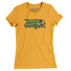 Dayton Wings Basketball Women's T-Shirt-Gold-Allegiant Goods Co. Vintage Sports Apparel