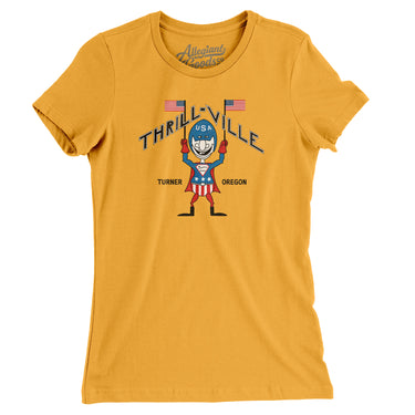 Thrill-ville USA Amusement Park Women's T-Shirt-Allegiant Goods Co. Vintage Sports Apparel