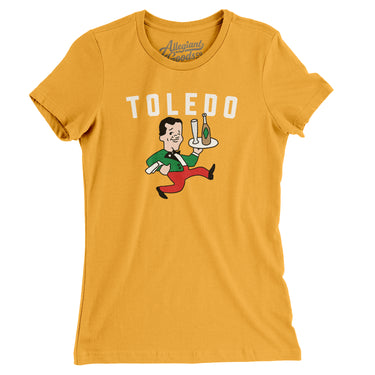 Toledo Buckeyes Hockey Women's T-Shirt-Allegiant Goods Co. Vintage Sports Apparel