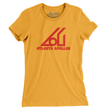Atlanta Apollos Soccer Women's T-Shirt-Allegiant Goods Co. Vintage Sports Apparel