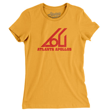 Atlanta Apollos Soccer Women's T-Shirt-Allegiant Goods Co. Vintage Sports Apparel