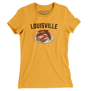 Louisville Hot Brown Women's T-Shirt-Allegiant Goods Co. Vintage Sports Apparel