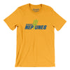 Norfolk Neptunes Football Men/Unisex T-Shirt-Gold-Allegiant Goods Co. Vintage Sports Apparel