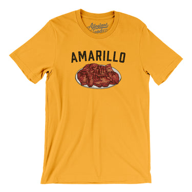 Amarillo Steak Men/Unisex T-Shirt-Allegiant Goods Co. Vintage Sports Apparel