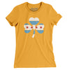 Chi-rish Shamrock Women's T-Shirt-Gold-Allegiant Goods Co. Vintage Sports Apparel