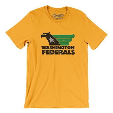 Washington Federals Football Men/Unisex T-Shirt-Allegiant Goods Co. Vintage Sports Apparel