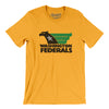 Washington Federals Football Men/Unisex T-Shirt-Gold-Allegiant Goods Co. Vintage Sports Apparel