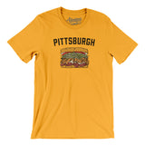 Pittsburgh Style Sandwich Men/Unisex T-Shirt-Allegiant Goods Co. Vintage Sports Apparel