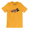 Orlando Renegades Football Men/Unisex T-Shirt-Gold-Allegiant Goods Co. Vintage Sports Apparel