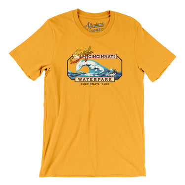 Surf Cincinnati Amusement Park Men/Unisex T-Shirt-Allegiant Goods Co. Vintage Sports Apparel