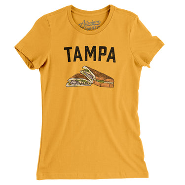Tampa Cuban Sandwich Women's T-Shirt-Allegiant Goods Co. Vintage Sports Apparel