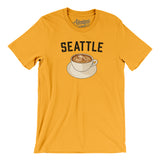 Seattle Coffee Men/Unisex T-Shirt-Allegiant Goods Co. Vintage Sports Apparel