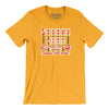 Legend City Amusement Park Men/Unisex T-Shirt-Gold-Allegiant Goods Co. Vintage Sports Apparel