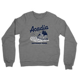 Acadia National Park Midweight Crewneck Sweatshirt-Allegiant Goods Co. Vintage Sports Apparel