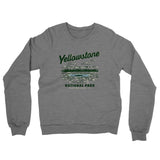 Yellowstone National Park Midweight Crewneck Sweatshirt-Allegiant Goods Co. Vintage Sports Apparel