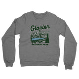 Glacier National Park Midweight Crewneck Sweatshirt-Allegiant Goods Co. Vintage Sports Apparel