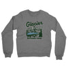 Glacier National Park Midweight Crewneck Sweatshirt-Grey Heather-Allegiant Goods Co. Vintage Sports Apparel