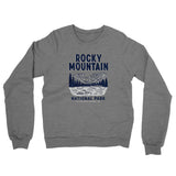 Rocky Mountains National Park Midweight Crewneck Sweatshirt-Allegiant Goods Co. Vintage Sports Apparel