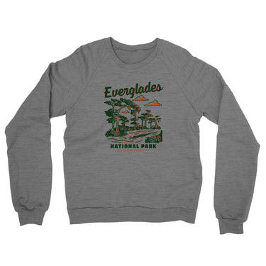 Everglades National Park Midweight Crewneck Sweatshirt-Allegiant Goods Co. Vintage Sports Apparel