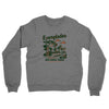 Everglades National Park Midweight Crewneck Sweatshirt-Grey Heather-Allegiant Goods Co. Vintage Sports Apparel