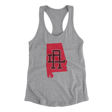 Alabama Home State Women's Racerback Tank-Allegiant Goods Co. Vintage Sports Apparel