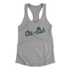 Chi-rish Women's Racerback Tank-Heather Grey-Allegiant Goods Co. Vintage Sports Apparel