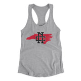 North Carolina Home State Women's Racerback Tank-Allegiant Goods Co. Vintage Sports Apparel