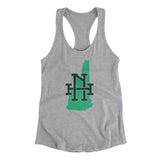 New Hampshire Home State Women's Racerback Tank-Allegiant Goods Co. Vintage Sports Apparel