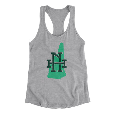 New Hampshire Home State Women's Racerback Tank-Allegiant Goods Co. Vintage Sports Apparel