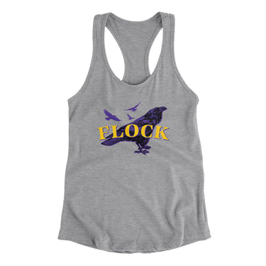 FLOCK Women's Racerback Tank-Allegiant Goods Co. Vintage Sports Apparel