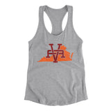 Virginia Home State Women's Flowey Scoopneck Muscle Tank-Allegiant Goods Co. Vintage Sports Apparel
