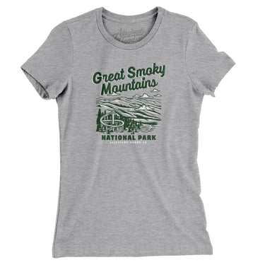 Great Smoky Mountains National Park Women's T-Shirt-Allegiant Goods Co. Vintage Sports Apparel