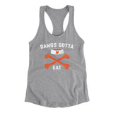 Dawgs Gotta Eat Women's Racerback Tank-Allegiant Goods Co. Vintage Sports Apparel