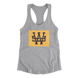 Wyoming Home State Women's Racerback Tank-Allegiant Goods Co. Vintage Sports Apparel