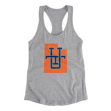 Utah Home State Women's Racerback Tank-90/10 Heather Gray-Allegiant Goods Co. Vintage Sports Apparel