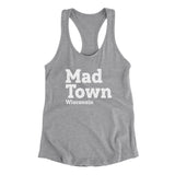 Mad-Town Women's Racerback Tank-Allegiant Goods Co. Vintage Sports Apparel