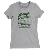 Mount Rainier National Park Women's T-Shirt-Allegiant Goods Co. Vintage Sports Apparel