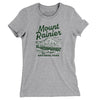 Mount Rainier National Park Women's T-Shirt-Athletic Heather-Allegiant Goods Co. Vintage Sports Apparel