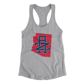 Arizona Home State Women's Racerback Tank-Allegiant Goods Co. Vintage Sports Apparel