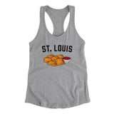 St. Louis Toasted Ravioli Women's Racerback Tank-Allegiant Goods Co. Vintage Sports Apparel