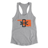 Oklahoma Home State Women's Racerback Tank-Heather Grey-Allegiant Goods Co. Vintage Sports Apparel