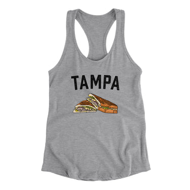 Tampa Cuban Sandwich Women's Racerback Tank-Allegiant Goods Co. Vintage Sports Apparel