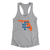 Florida Home State Women's Racerback Tank-Allegiant Goods Co. Vintage Sports Apparel