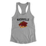 Nashville Hot Chicken Women's Racerback Tank-Allegiant Goods Co. Vintage Sports Apparel