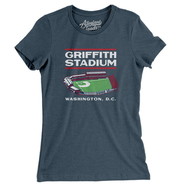 Griffith Stadium Women's T-Shirt-Allegiant Goods Co. Vintage Sports Apparel
