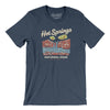 Hot Springs National Park Men/Unisex T-Shirt-Heather Midnight Navy-Allegiant Goods Co. Vintage Sports Apparel