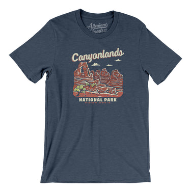 Canyonlands National Park Men/Unisex T-Shirt-Allegiant Goods Co. Vintage Sports Apparel
